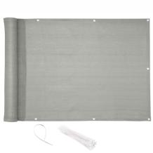 Balkondoek grijs hdpe