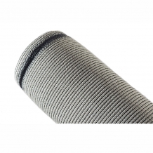 Privacydoek 100% mokkagrijs 150 cm hoog per m