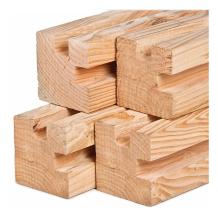 Sleuf hoekpaal douglas 11,5x11,5 cm, 3 m