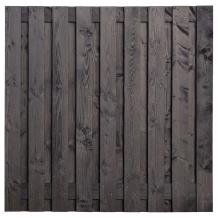 Tuinschutting zwart 180x180 cm Karin