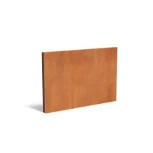 Tuinmuur 300x15x200 cm cortenstaal