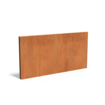 Tuinmuur 400x15x200 cm cortenstaal