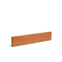 Tuinmuur 400x15x80 cm cortenstaal